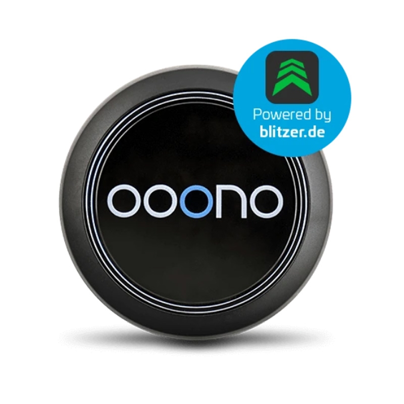 ooono Verkehrsalarm schwarz  (2. Wahl)(neutrale Verpackung)