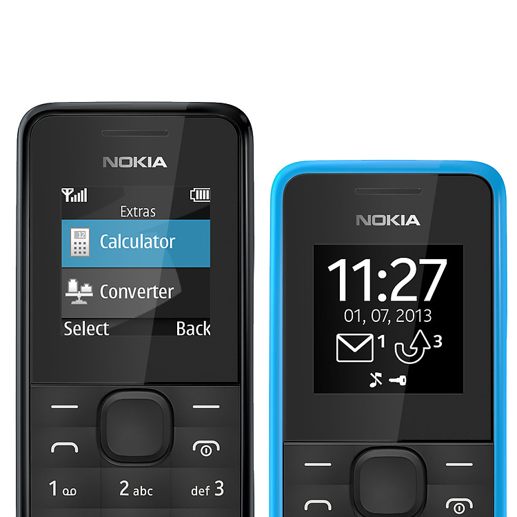 Nokia 105 Dual-SIM Handy schwarz