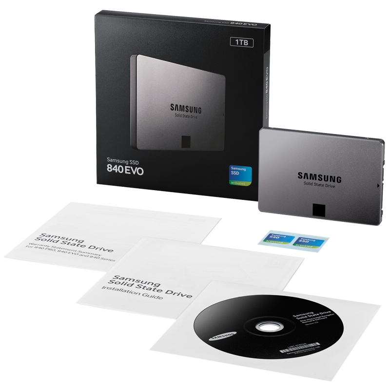 Samsung 840 Evo Series 1TB SSD Festplatte