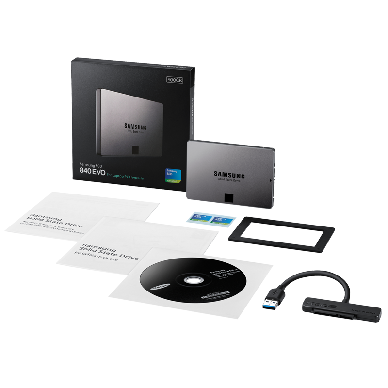 Samsung 840 Evo Series 500GB SSD Festplatte