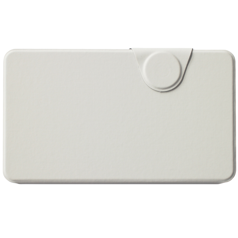 Cat Helix Snap Case Standtasche weiß/schwarz