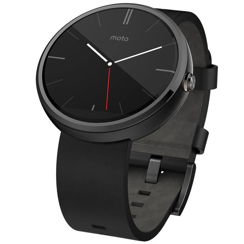 Motorola Moto 360 Smart Watch Dark Chrome