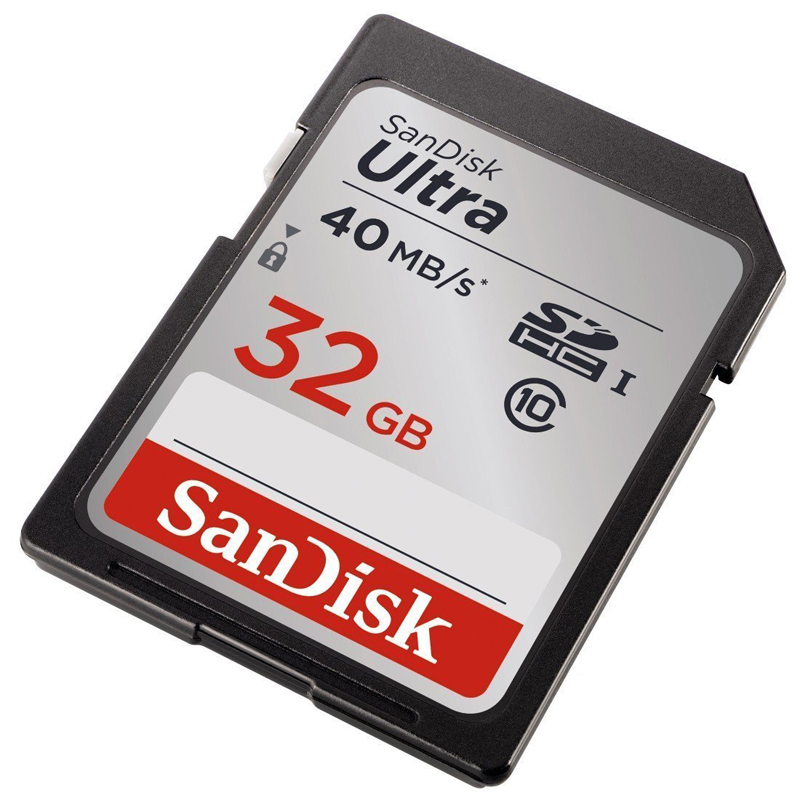Sandisk Ultra SDHC 32GB Class 10 UHS-I