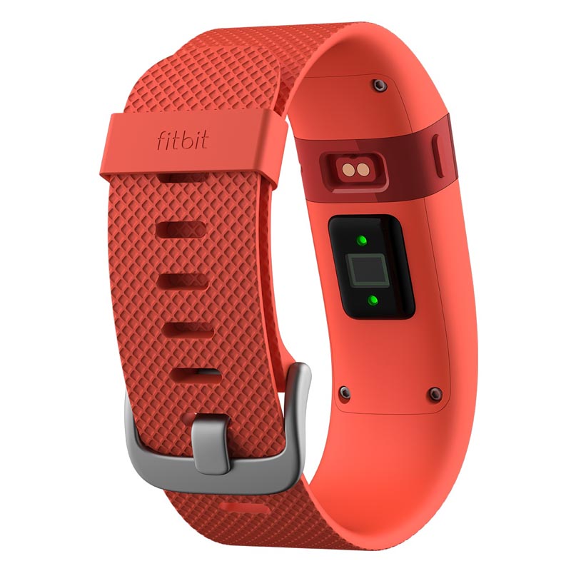 Fitbit Charge HR, Fitness-Armband mit Smartwatchfunktionen und Pulsfreqzuenz Small orange