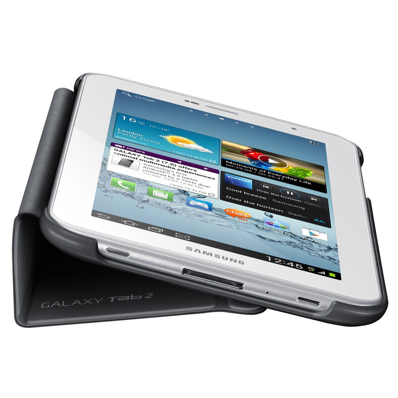 SAMSUNG Tasche dark grey Diary Design fuer P3100 P3110