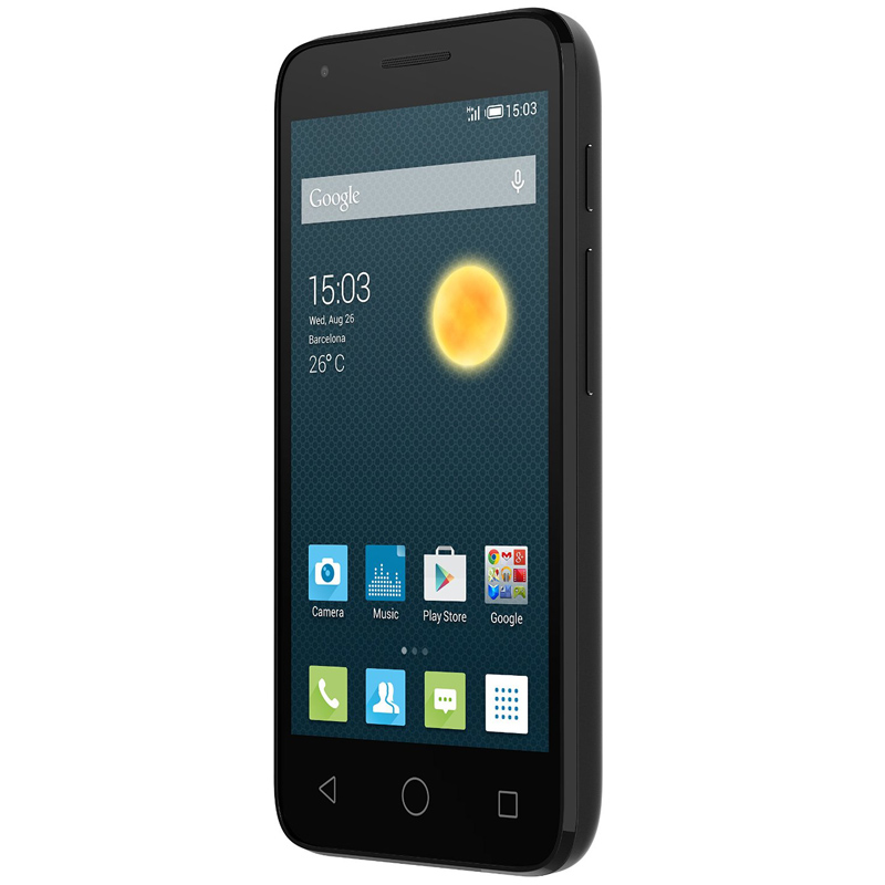 Alcatel One touch 4027D Pixi 3 Dual-Sim Handy black