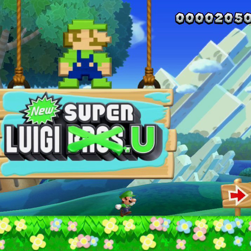 Nintendo Wii U Premium Pack 32GB Black + Super Mario & Luigi