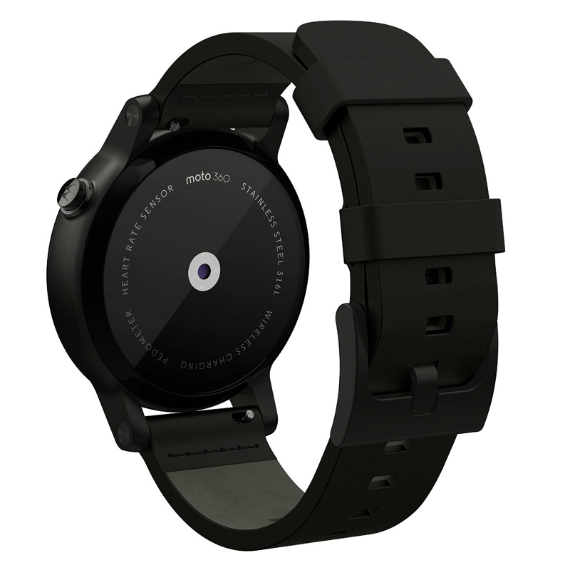 Motorola Moto 360 2. Gen. black leather