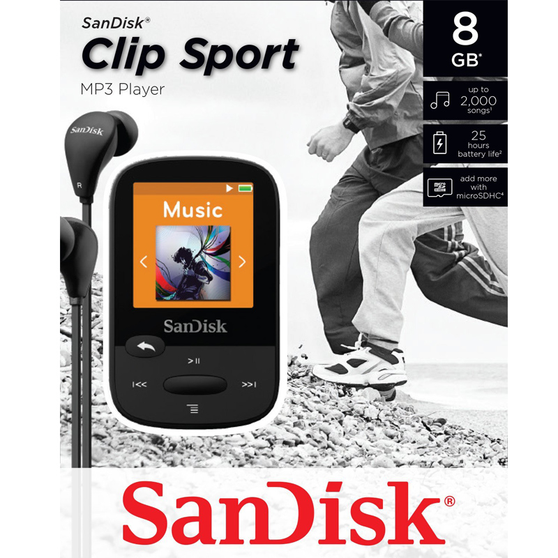 Sandisk Clip Sport 8GB MP3-Player