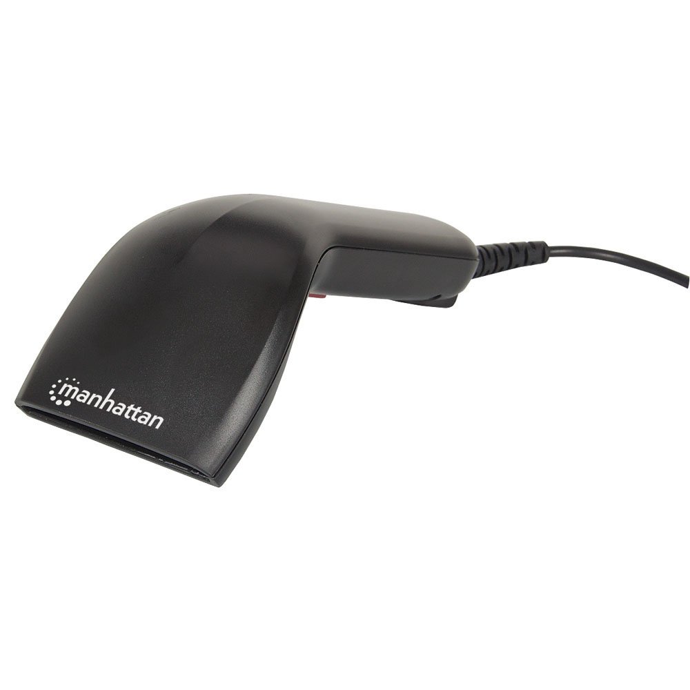 Manhattan Contact CCD 80mm USB Handscanner Kontakt-Barcodescanner schwarz