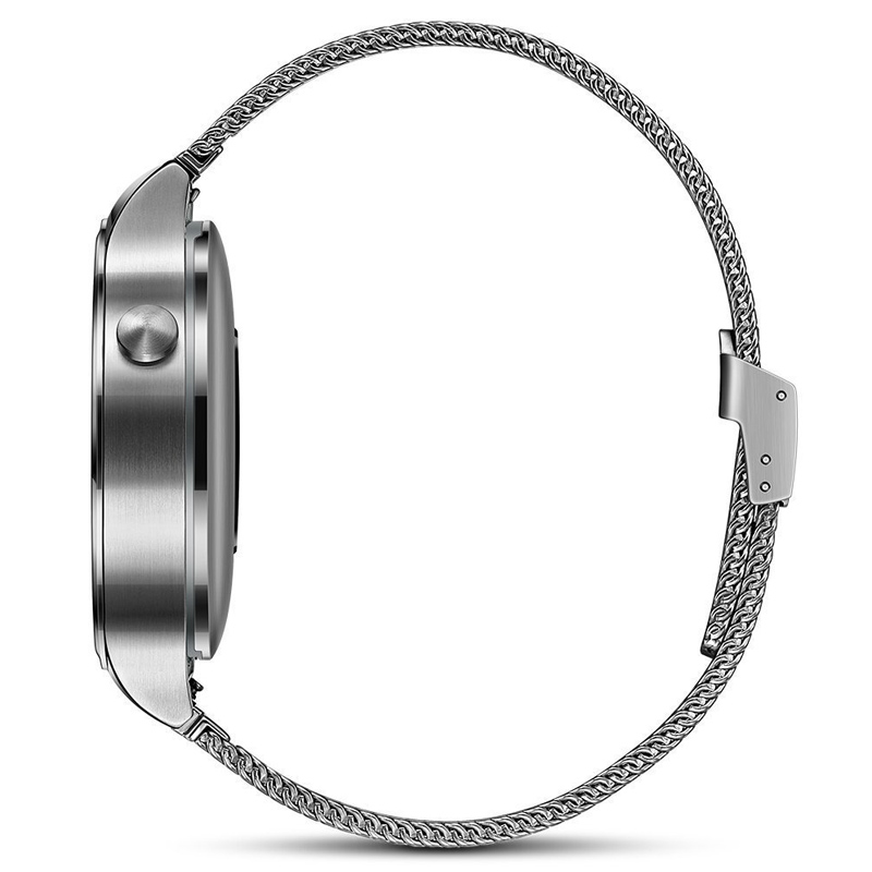 Huawei Watch Classic mit Netzarmband silber