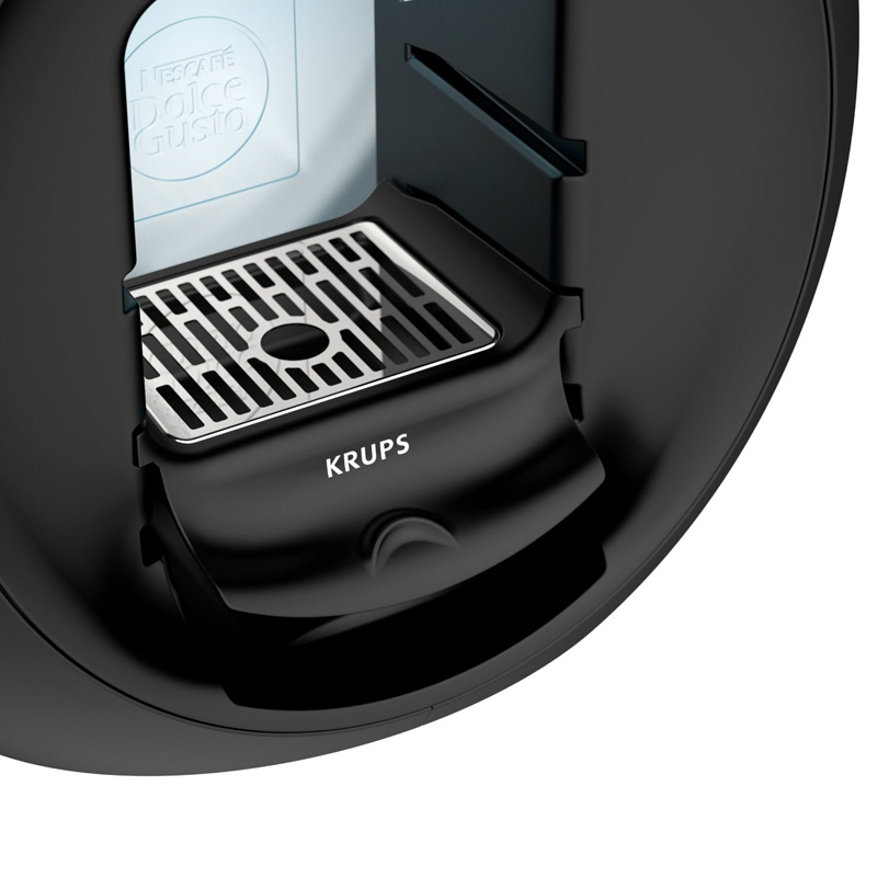 Krups KP 5108 Nescafé Dolce Gusto Circolo Kaffeekapselmaschine schwarz matt