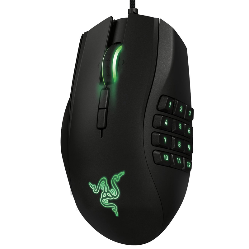 Razer Naga Gaming Maus für Linkshänder schwarz