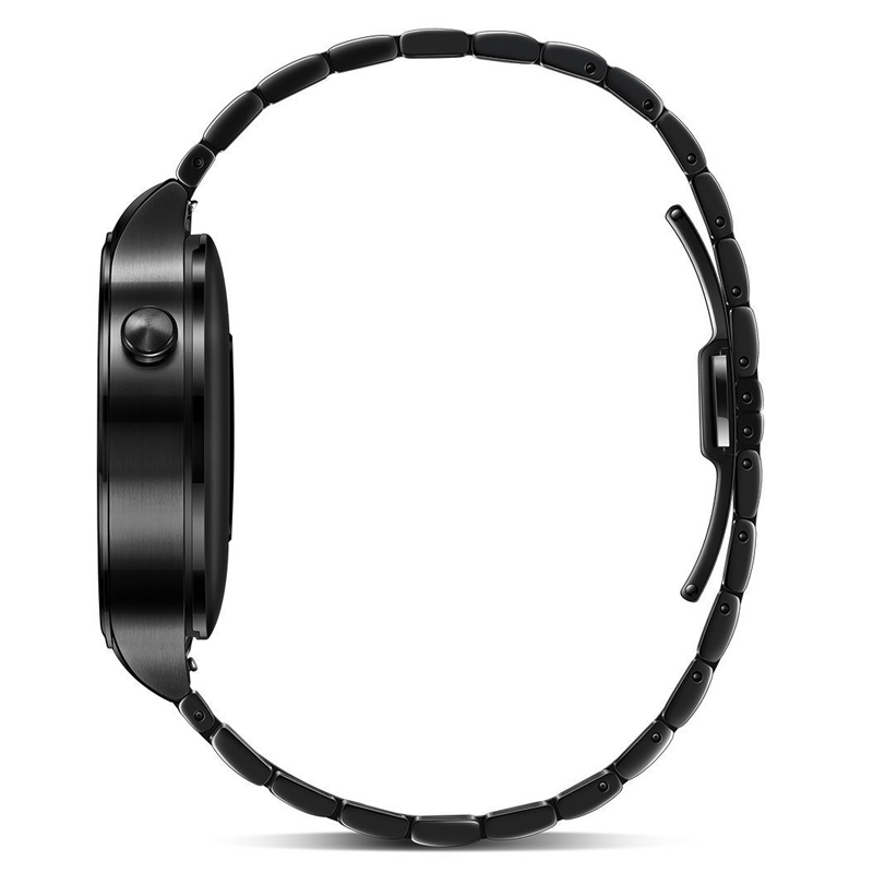 Huawei Watch Active mit Gliederarmband schwarz