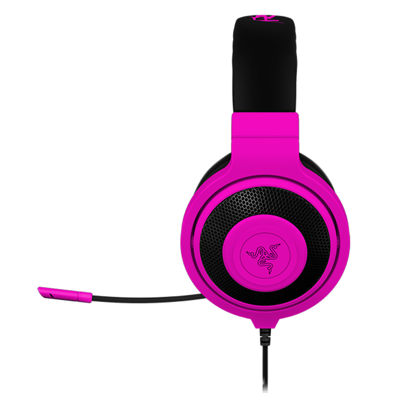 Razer Kraken Pro Neon Gaming Headset purple