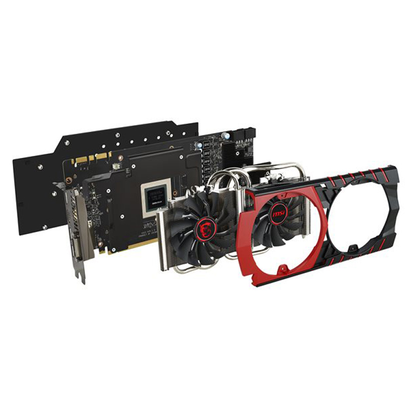 MSI GeForce GTX 980TI 6GB GDDR5 Gaming Grafikkarte