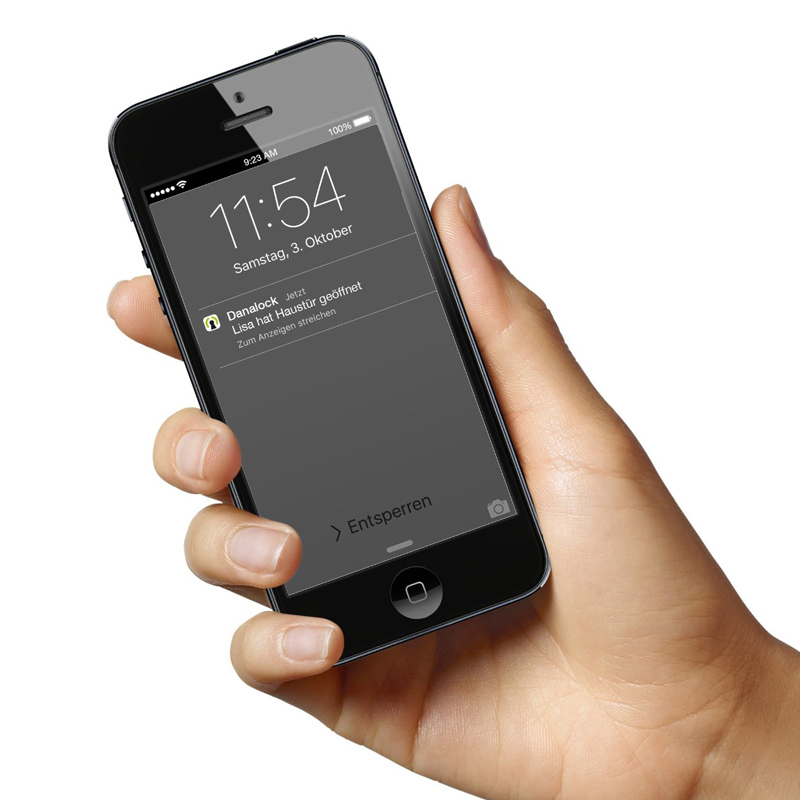 Danalock V125BT-4 Smartlock mit Bluetooth inkl. 4 Zylinder-Pack Ausstellungsgerät