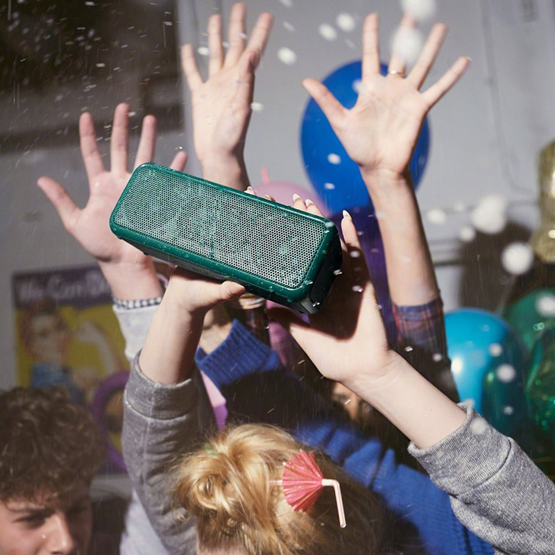 Sony SRS-XB3 NFC und Bluetoothspeaker grün