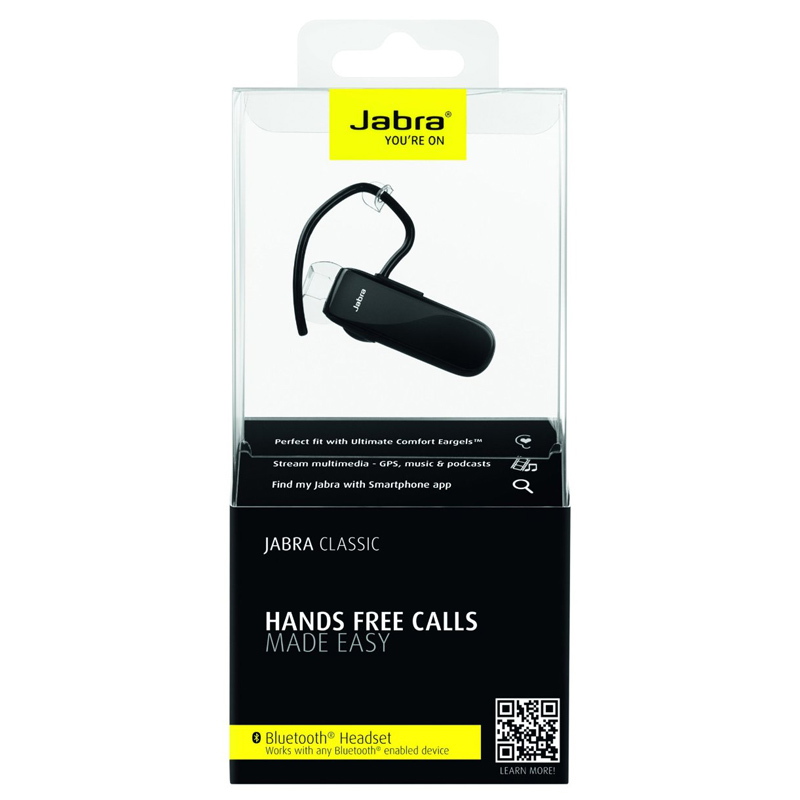 Jabra Classic Bluetoothmono-Headset schwarz