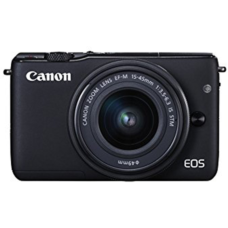 Canon EOS M10 Systemkamera Kit mit EF-M 15-45mm