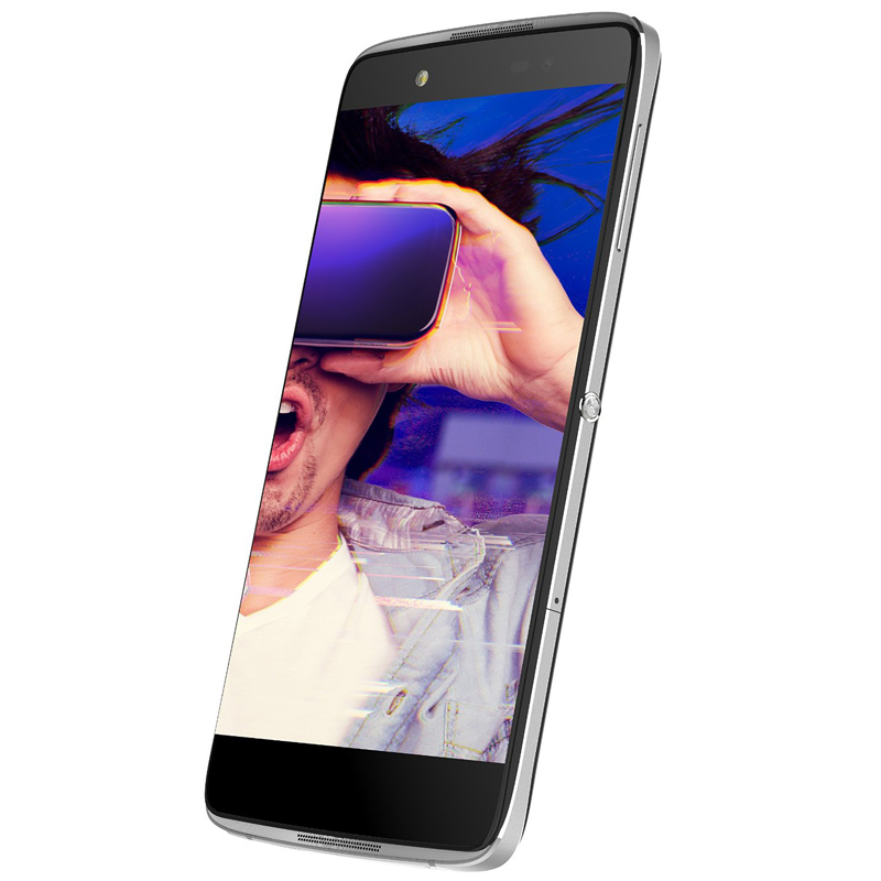 Alcatel Idol 4+ Smartphone metal silber inkl. VR-Brille