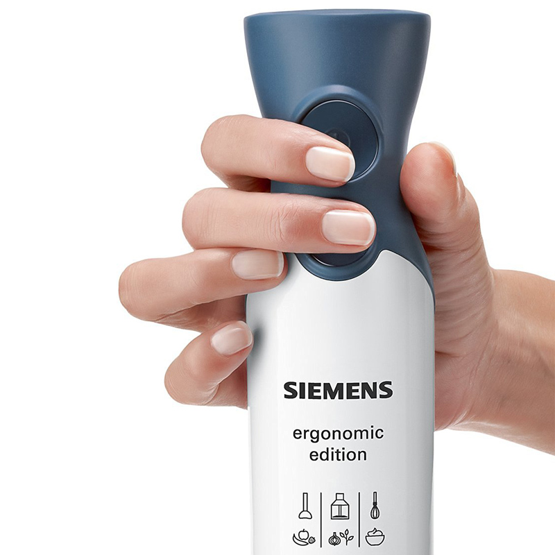 Siemens MQ66110 ergonomischer Stabmixer mit Edelstahl-Mixfuß