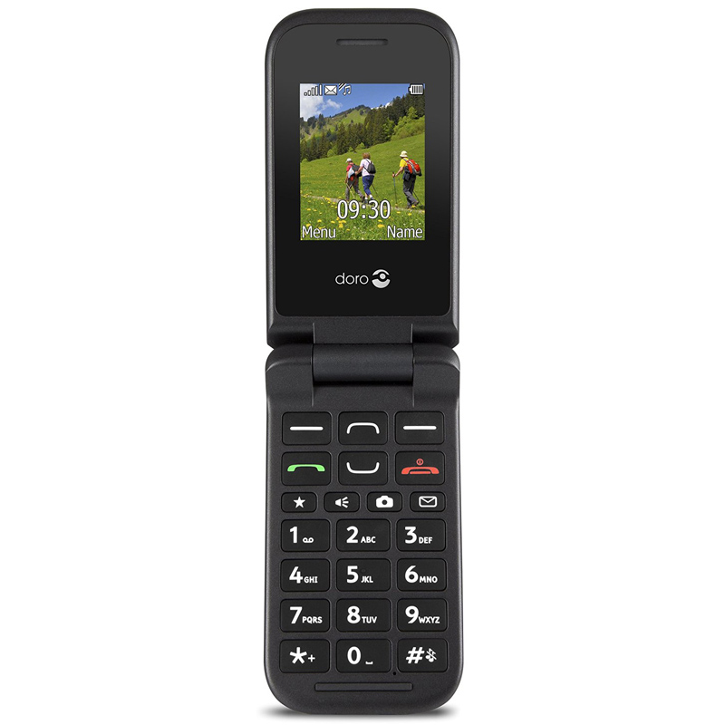 Doro PhoneEasy 609 Großtastentelefon schwarz
