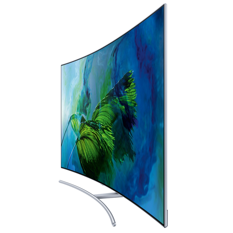 Samsung QE55Q8CGMTXZG 139 cm (55 Zoll) Curved 4K-LED-TV (Premium-Modell)