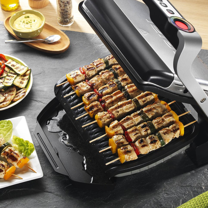 Tefal GC 702D Optigrill Grau