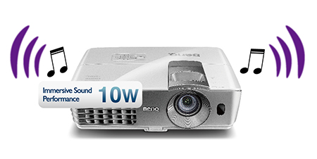 BenQ W1080ST+ 2200 Ansi-Lumen Full-HD 3D-Beamer