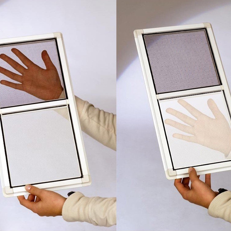 easy life Fenster Fliegengitter Insektenschutz Gaze 150 x 180 cm schwarz anthrazit