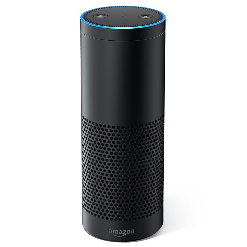 Amazon Echo schwarz Vorderseite