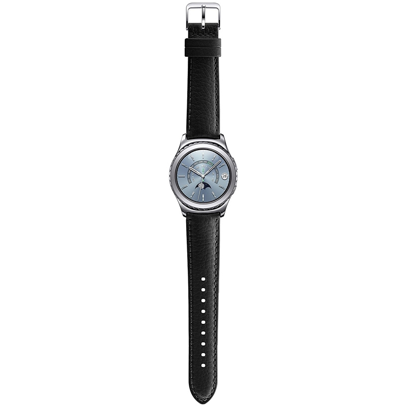 Samsung Gear S2 Classic Smartwatch platin Ausstellungsgerät