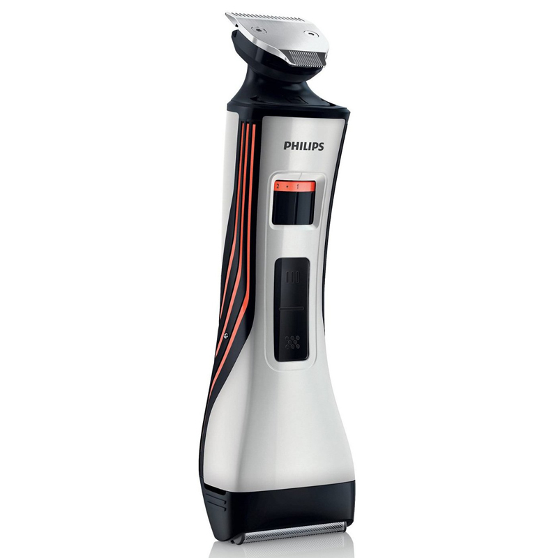 Philips QS 6140/32 Bartschneider Silber-Rot