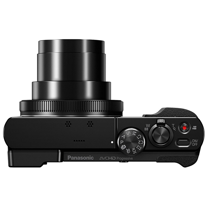 Panasonic DMC-TZ71EG-K Lumix Kompaktkamera schwarz