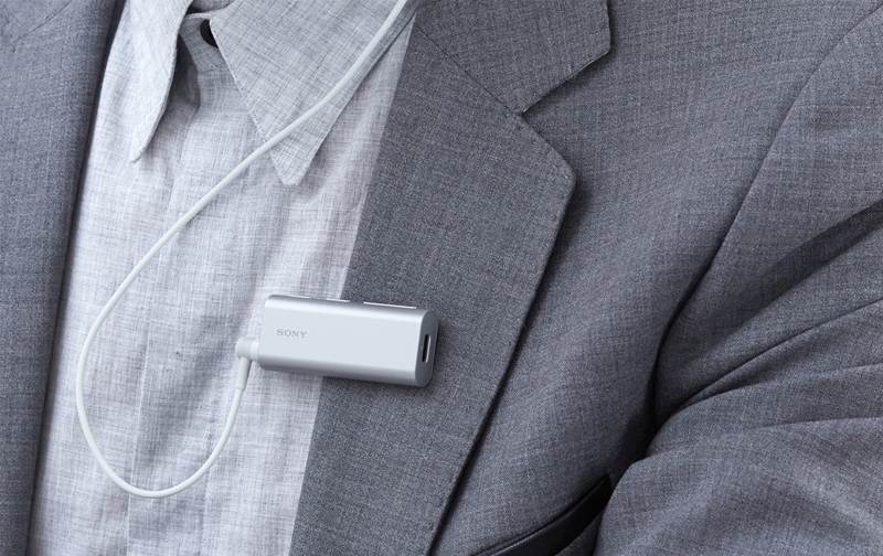 Sony SBH56 Stereo-Bluetooth Headset silber