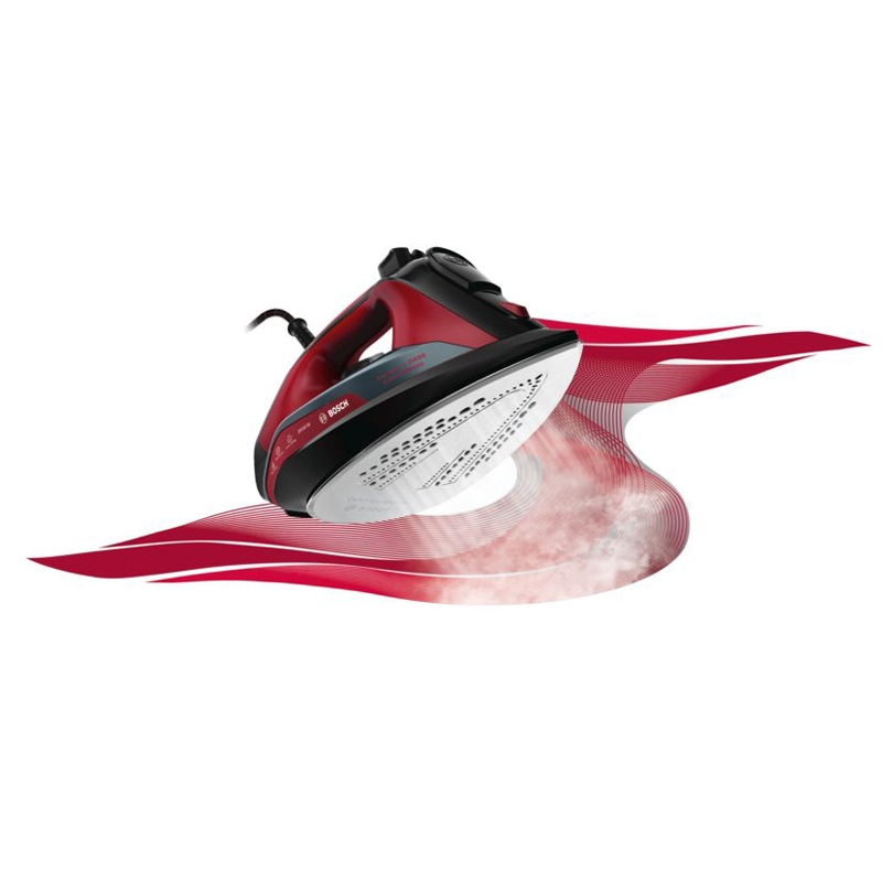 Bosch TDA503001P Dampfbügeleisen Sensixx'x EditionRosso Ausstellungsgerät