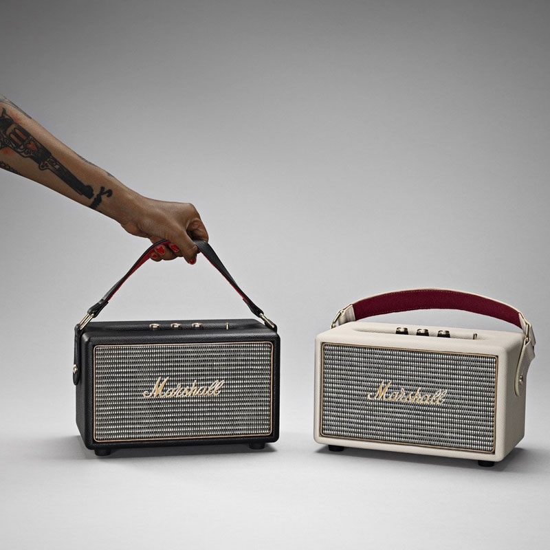 Marshall Kilburn portabler Bluetooth Lautsprecher schwarz