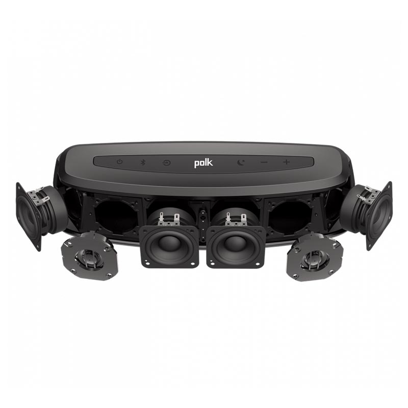 Polk Unisex Audio MagniFi Mini Sound Bar + Wireless Subwoofer Kompaktanlage schwarz