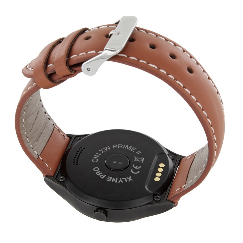 Xlyne Smartwatch Wechselarmband 22mm Light cognac brown für X-WATCH QIN XW PRIME II
