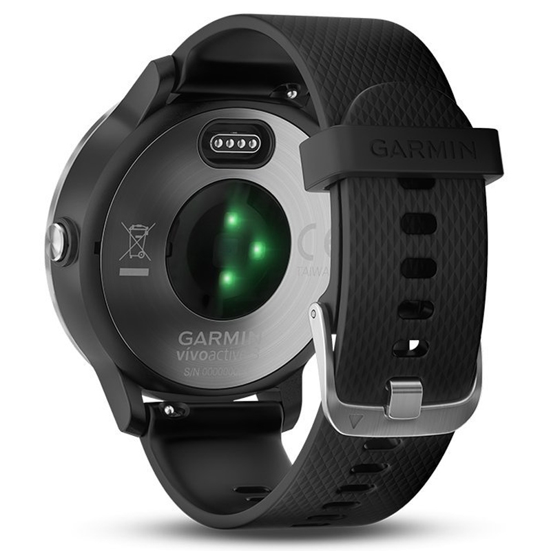 Garmin vívoactive 3 GPS-Fitness-Smartwatch Gunmetal (2. Wahl)
