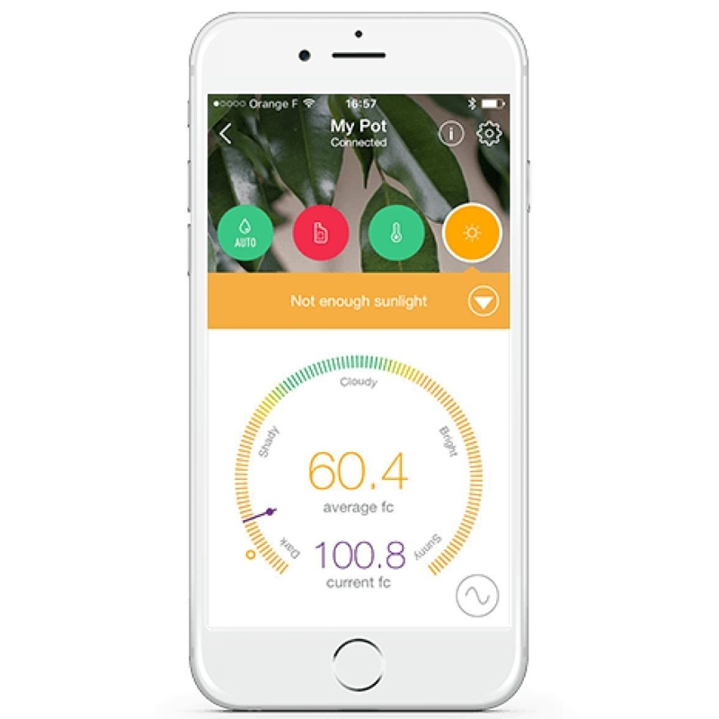 Parrot Pot smarter Bewässerungstopf weiß