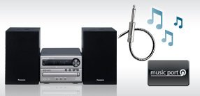 Panasonic SC-NA 30 EG-S 2.0 Lautsprechersystem silber