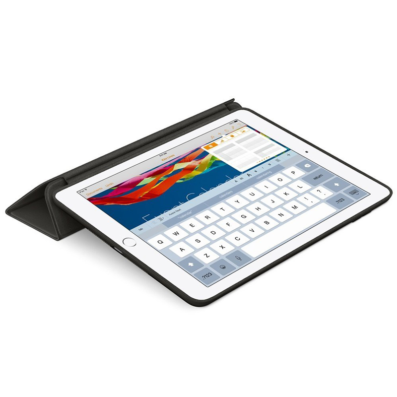 Apple iPad Air 2 Smart Case Leder schwarz
