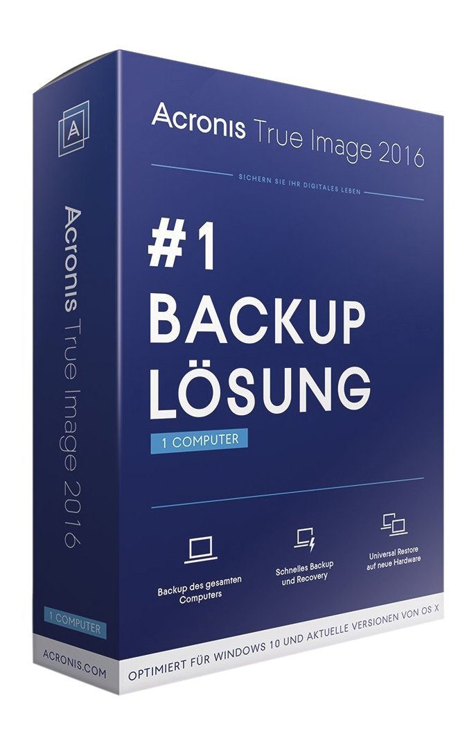 Acronis True Image 2016 - Minibox 1 Lizenz