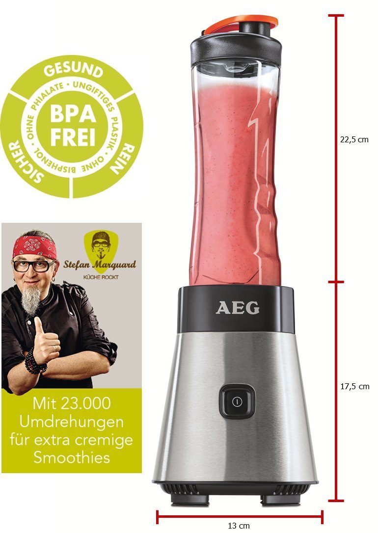 AEG Mix&Go SB 2500 Mini Mixer & extra Tritanflasche