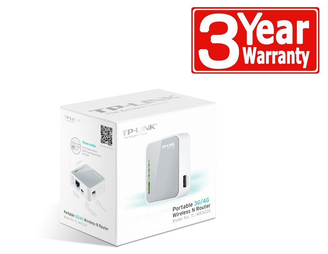 TP-Link mobiler Router TL-MR3020 3G Wifi