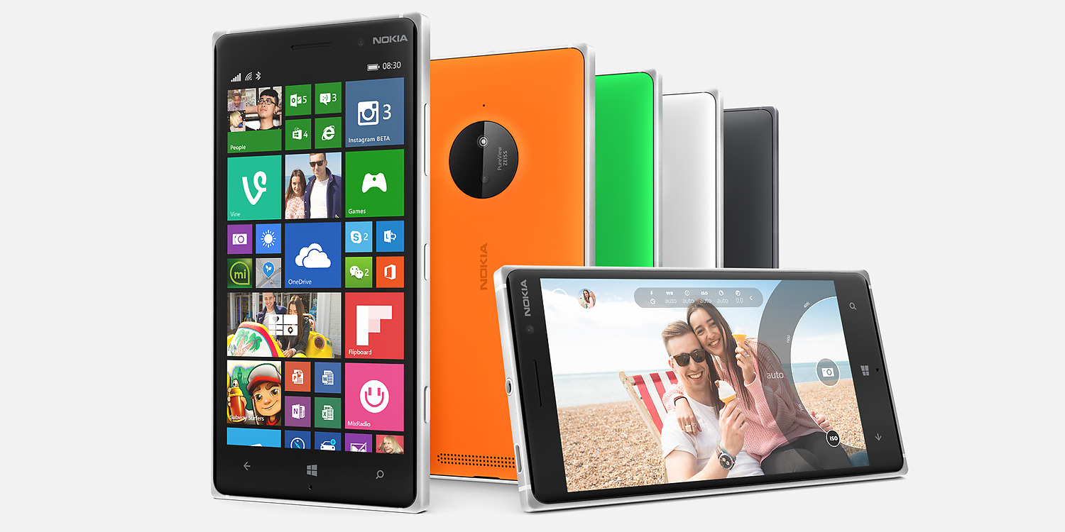 Nokia Lumia 830 orange Original Handy