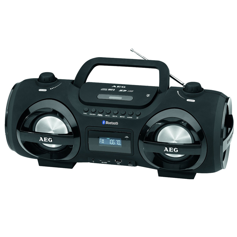 AEG SR4359BT Radioplayer schwarz