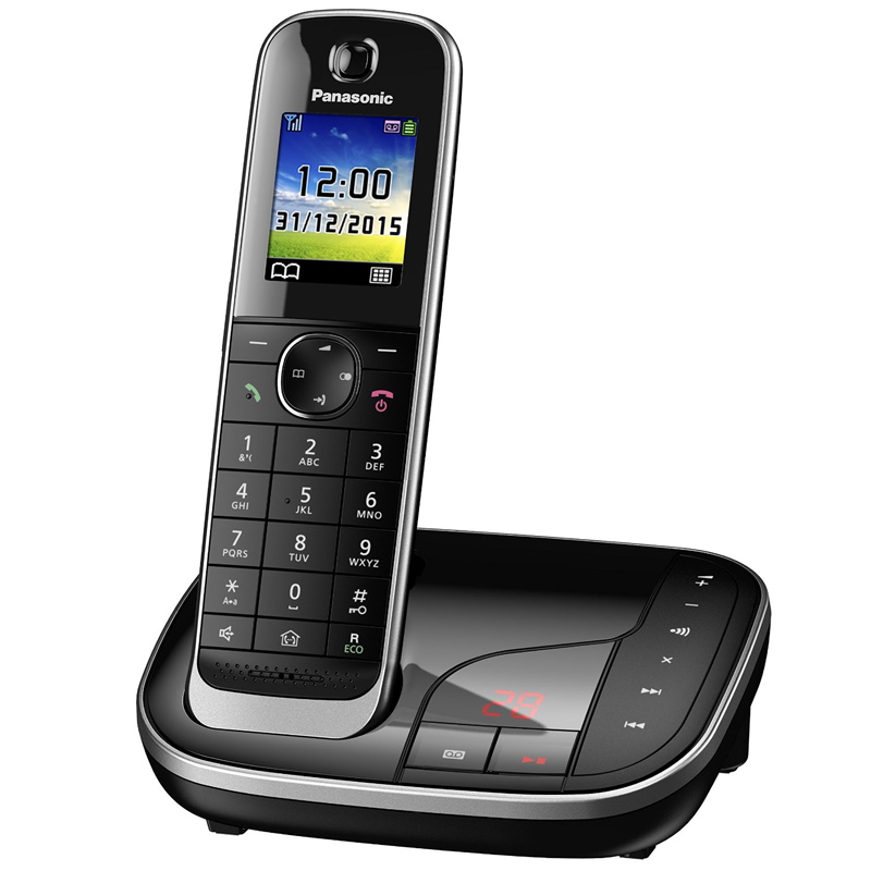 Panasonic KX-TGJ320GB schnurloses Telefon Schwarz Ausstellungsgerät